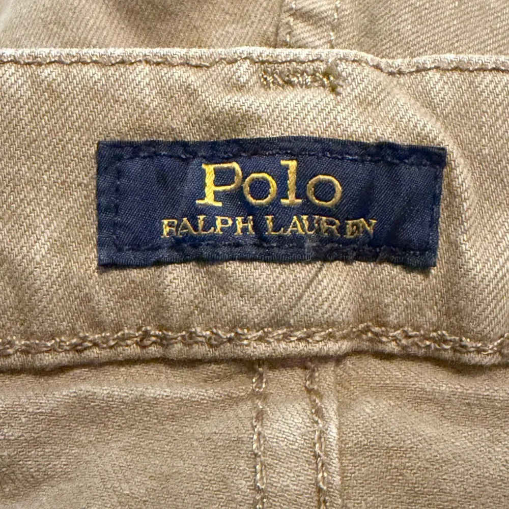 Polo Ralph Lauren Hampton Relaxed Straight Pants Tan Khaki Mens 33x30 Stretch